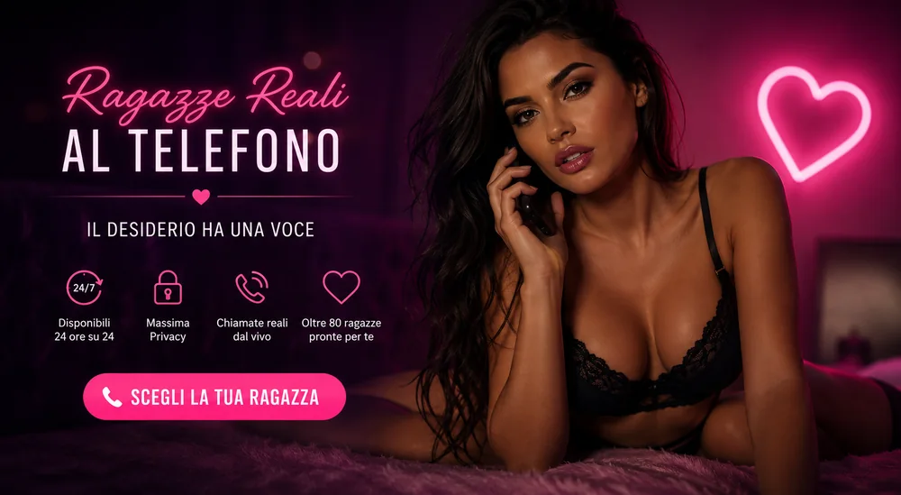 Telefono erotico con ragazze reali online 24 ore — DonnaEros